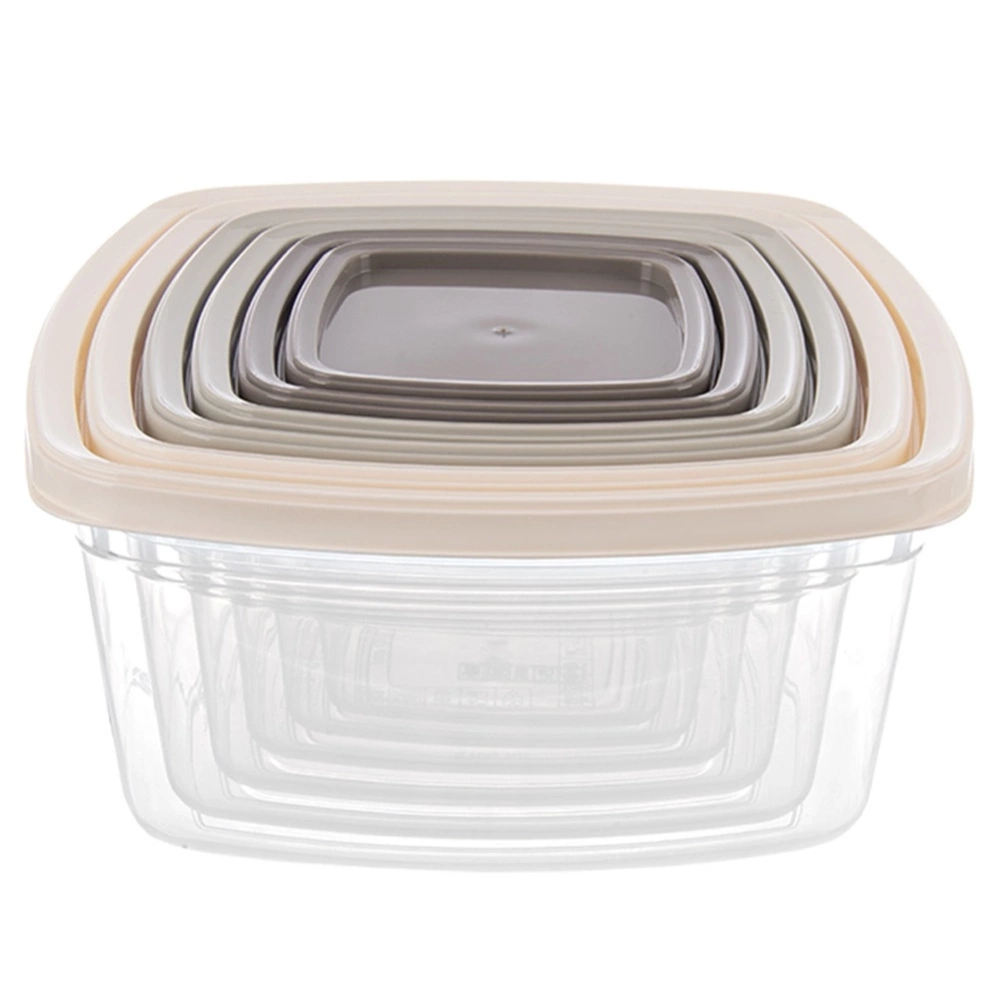 Pojemniki na żywność z pokrywką 6 szt.