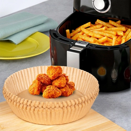 Wkład do frytkownicy beztłuszczowej Air Fryer papierowy 19 cm 100 szt.