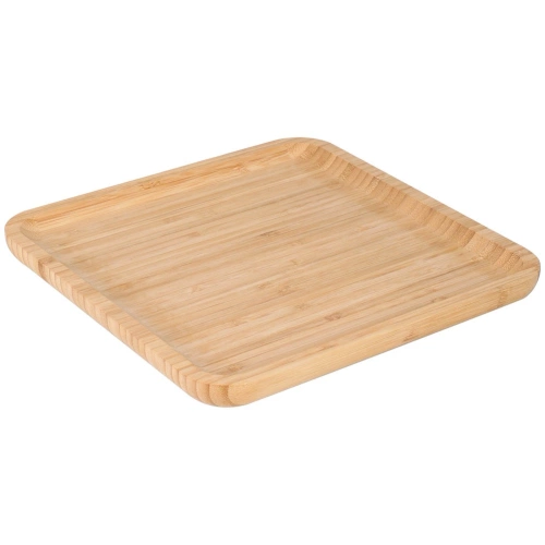 Taca do serwowania bambusowa 25x25 cm