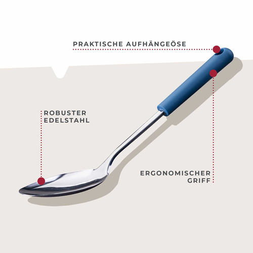 Łyżka serwisowa Essential, niebieska FACKELMANN