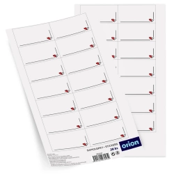 Etykiety samoprzylepne na słoiki SERCE 28 szt.