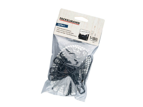 Linka do suszenia bielizny z klamerkami  Fackelmann 61400