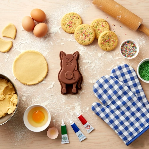 Forma do pieczenia silikonowa koń 19x10x4 cm