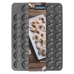 Forma do ciastek stalowa rogaliki 42x32 cm