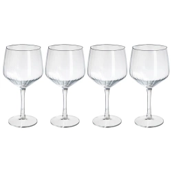 Kieliszki do ginu szklane 580 ml 4 szt.