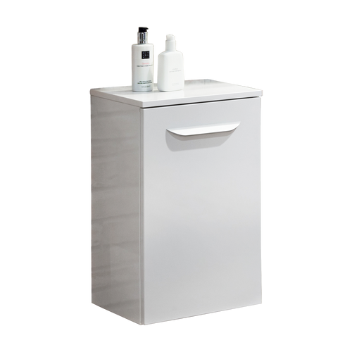 Szafka łazienkowa wisząca dolna biała 59 cm Lavella