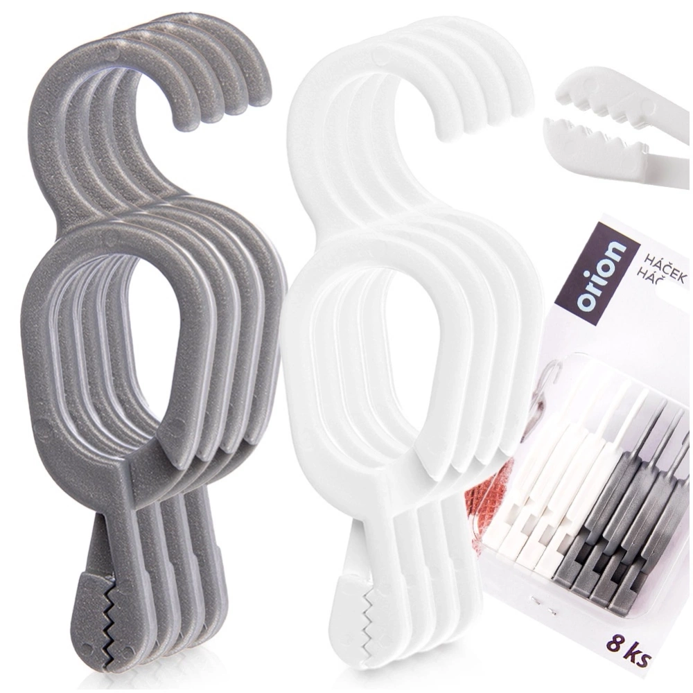 Klipsy na ręczniki z haczykiem 8 szt.