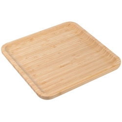 Taca do serwowania drewniana 17x17 cm