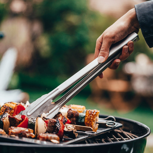 Szczypce uniwersalne 30 cm FACKELMANN do mięsa ciastek grilla