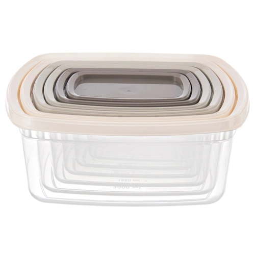 Pojemniki na żywność z pokrywką 6 szt.