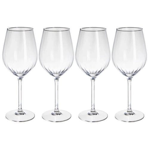 Kieliszki do wina szklane 490 ml 4 szt.