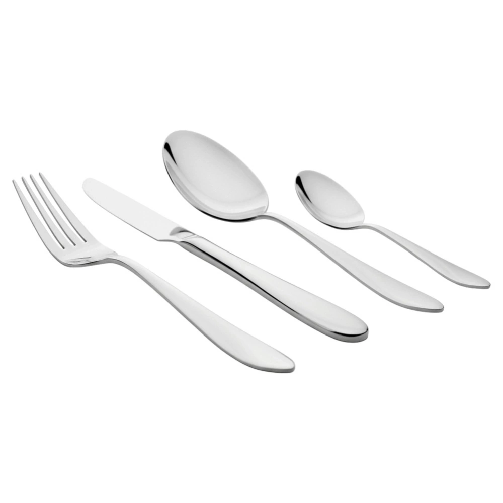 Zestaw sztućców stalowy dla 6 osób 24 el.