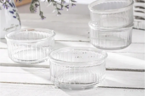 Salaterka okrągła do zapiekania 10 cm 240 ml 4 szt. szkło hartowane Duralex