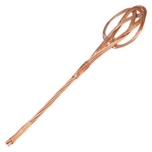 Trzepaczka do dywanów wiklinowa 75 cm