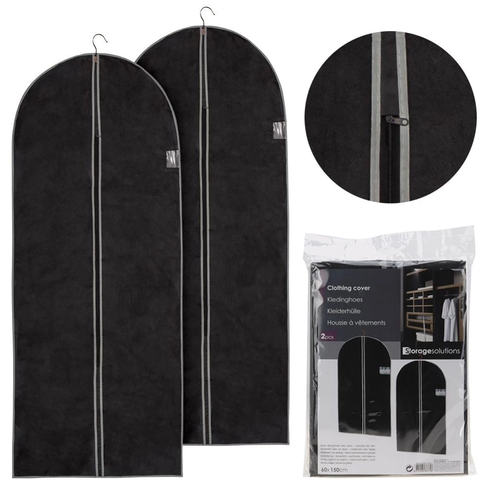 Pokrowiec na ubrania na garnitur i sukienkę 150x60 cm 2 szt.