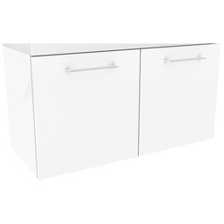 Dwudrzwiowa szafka pod umywalkę 79,8 cm biała Lima Fackelmann 84723