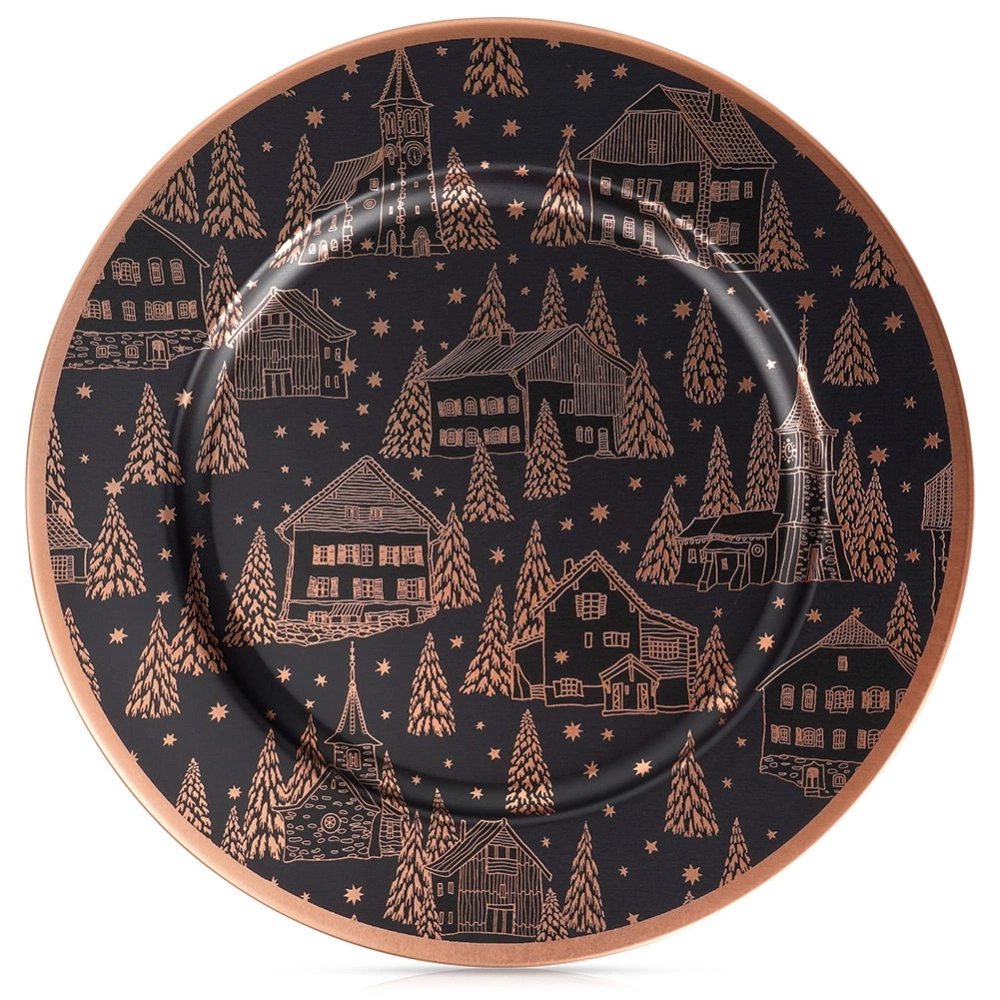 Podtalerz czarny miedziany 33 cm