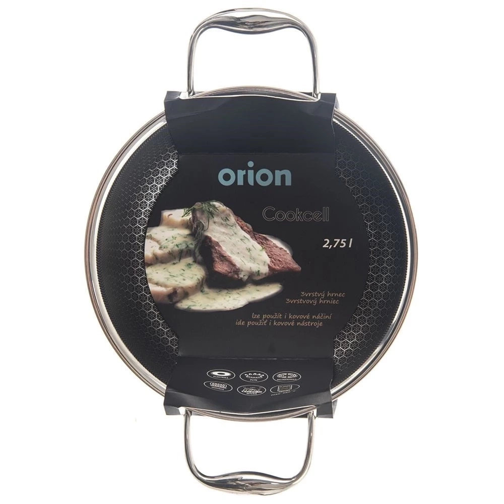 Garnek stalowy COOKCELL 20 cm, 2,75 l