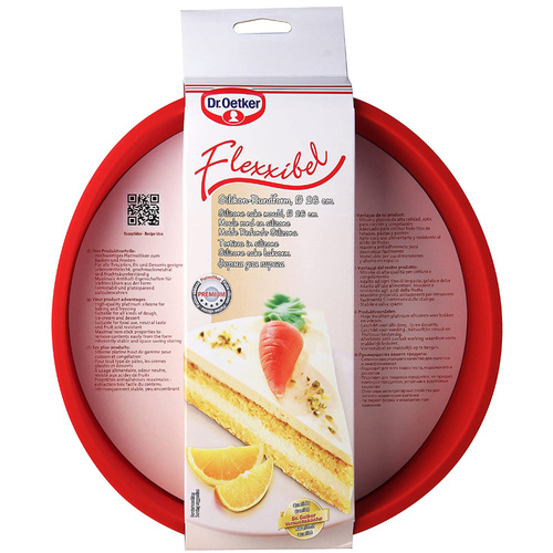 Forma silikonowa okragła do pieczenia ciasta Dr.Oetker ciast