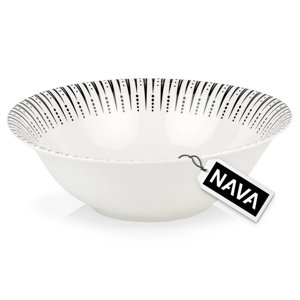 Miska sałatkowa porcelanowa IRIS 23 cm, 1,4 l