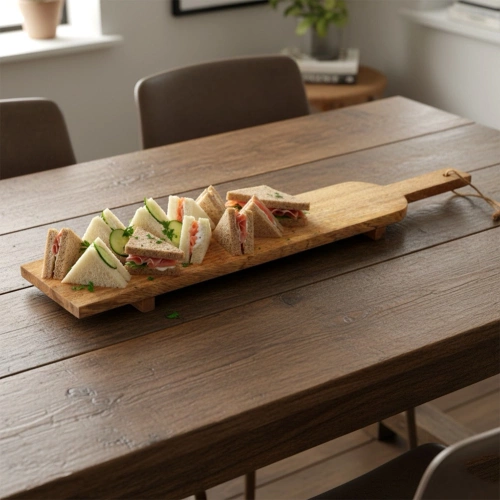 Deska do serwowania drewniana 68x12,5 cm