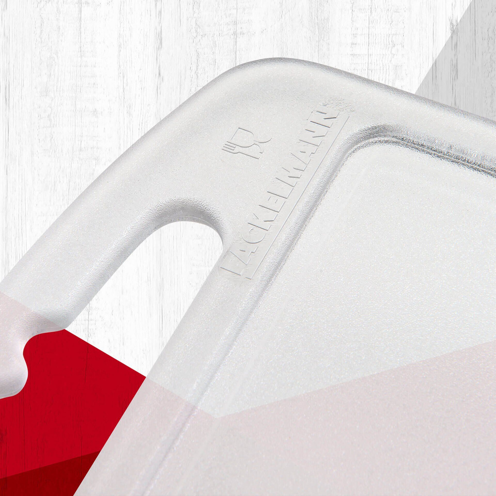 Deska do krojenia 24x15 cm przezroczysta FACKELMANN