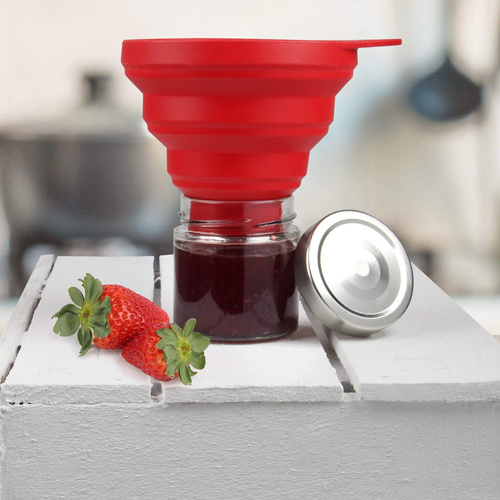 Lejek do słoików Flexxibel - idealne napełnianie bez bałaganu