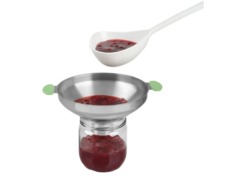Lejek kuchenny ze stali nierdzewnej do dżemu 12,5 cm Dr. Oetker