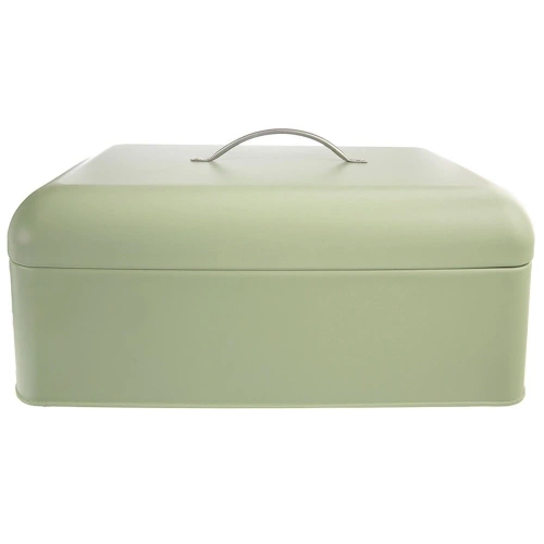 Chlebak metalowy zielony GREENISH 42,5x23x20 cm