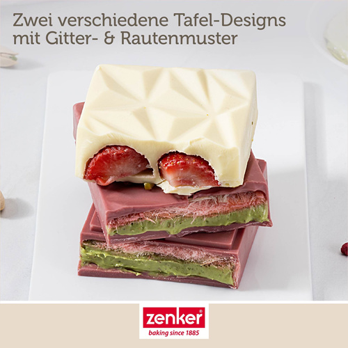 Forma do czekolady silikonowa Dubai, 20 cm Zenker