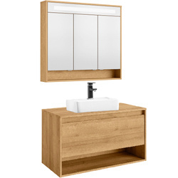 Zestaw mebli łazienkowych z serii Natura z umywalką 41 cm Fackelmann