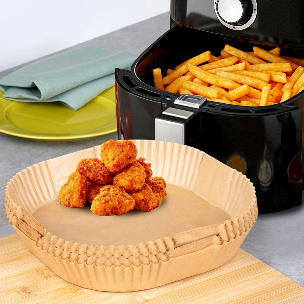 Wkład do frytkownicy Air Fryer beztłuszczowej papierowy kwadratowy 23x23 cm 100 szt.