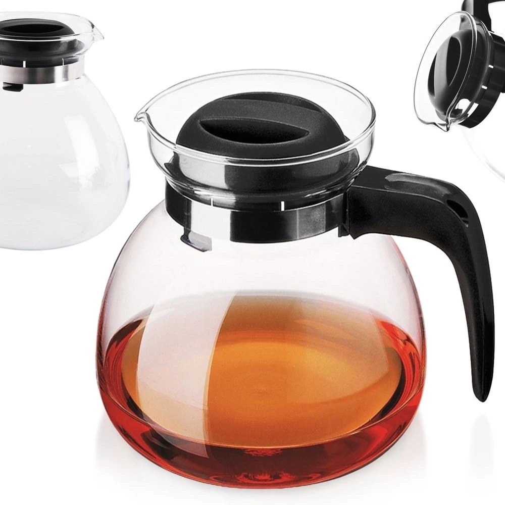Dzbanek do kawy i herbaty szklany 2,3 l