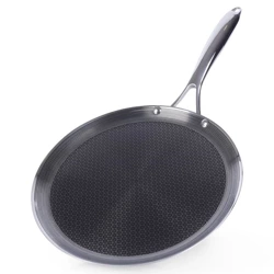 Patelnia do naleśników stalowa COOKCELL 29 cm