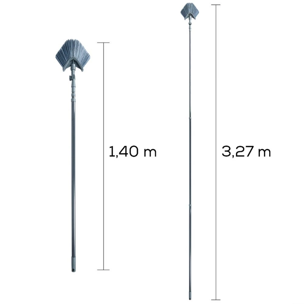 Miotła teleskopowa do kurzu i pajęczyn trójkątna 140-327 cm