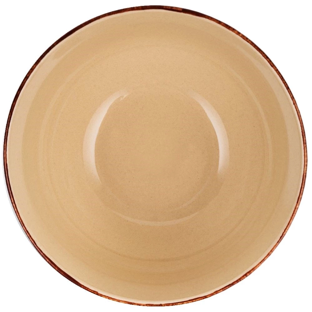 Miseczka ceramiczna zielona LINES 14,5 cm, 750 ml