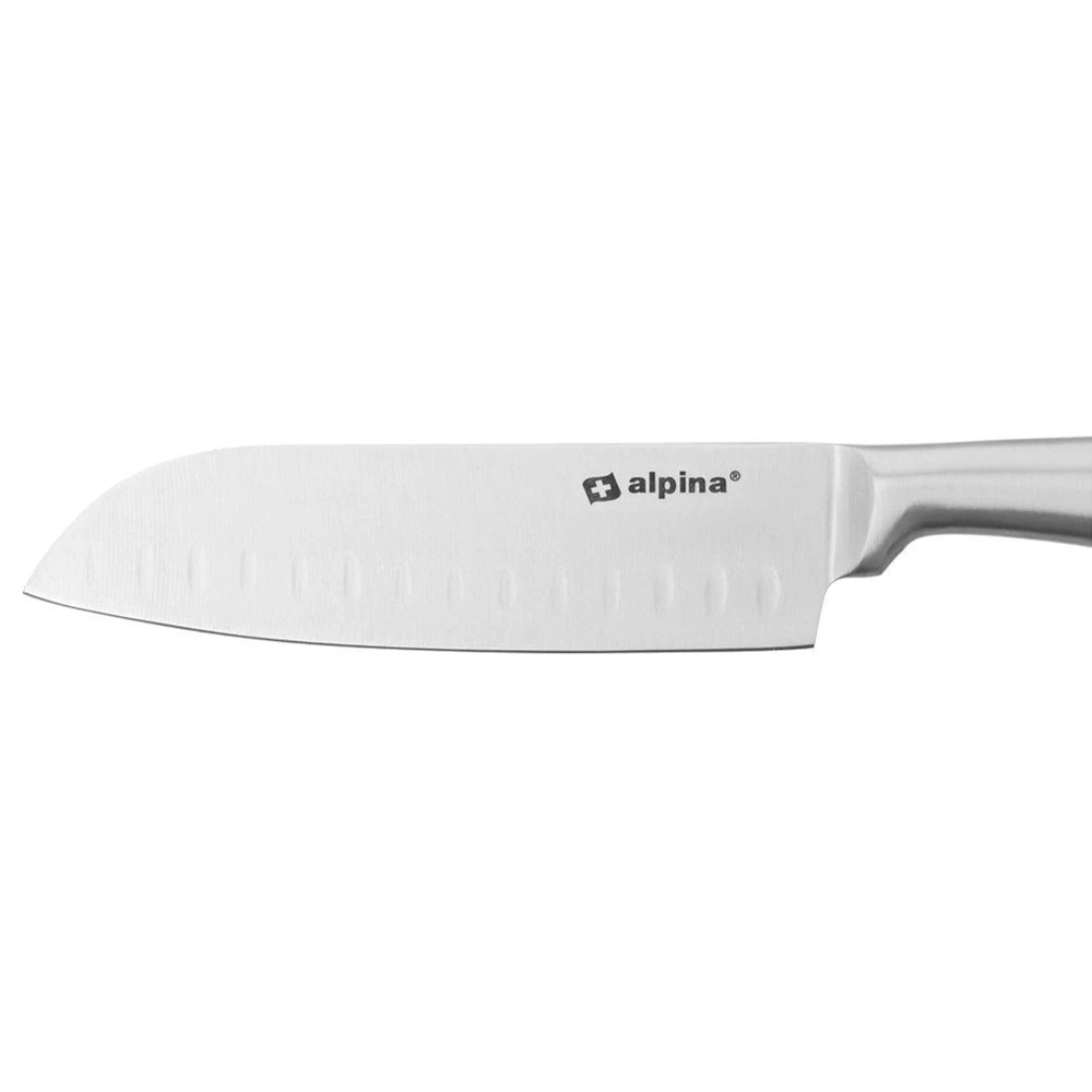 Nóż Santoku stalowy 31 cm