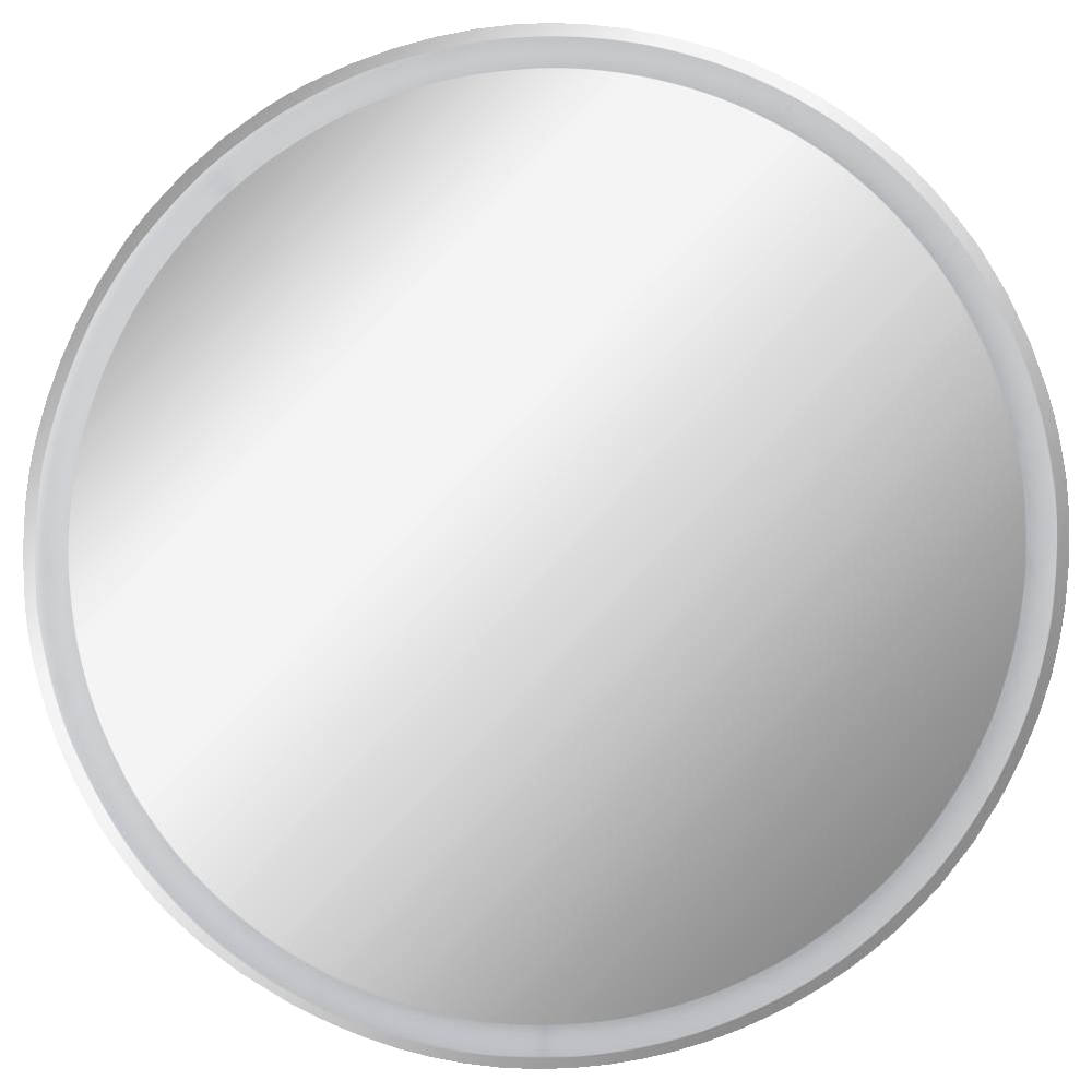 Okrągłe lustro łazienkowe 80 cm z oświetleniem Fackelmann 84565