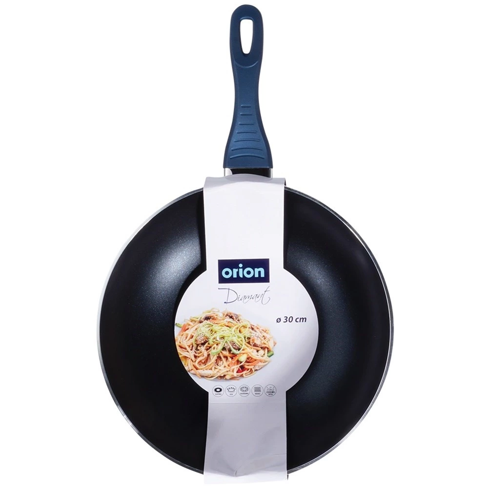 Patelnia wok diamentowa nieprzywierająca DIAMANT 30 cm