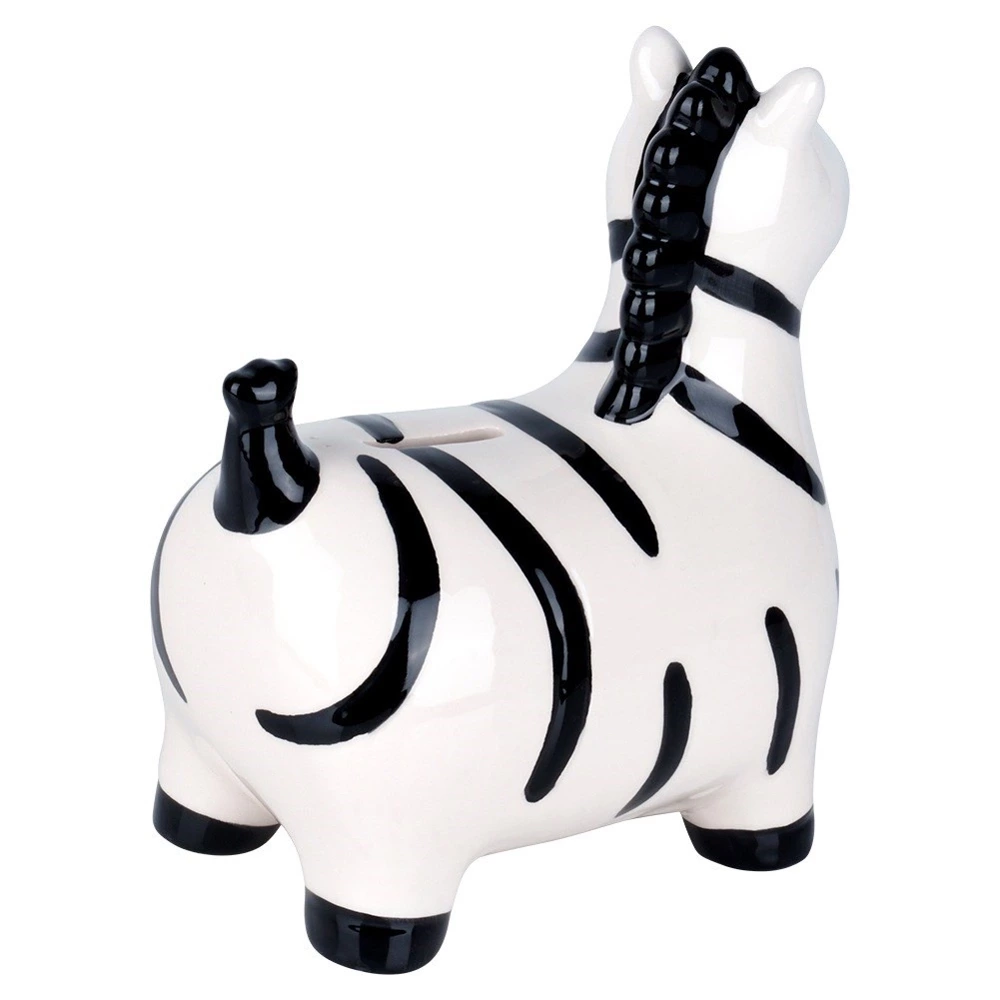 Skarbonka ceramiczna zebra