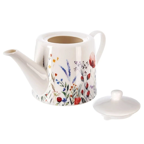 Dzbanek do kawy i herbaty porcelanowy MAKI 1 l