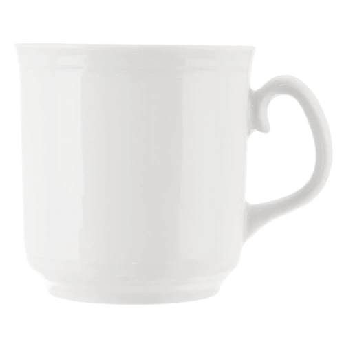 Kubek porcelanowy biały MONA 400 ml