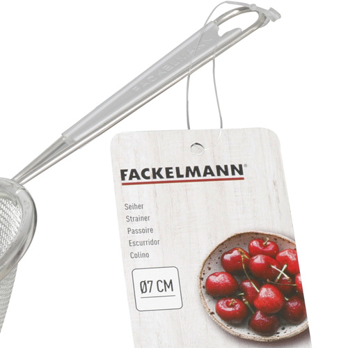 Sitko kuchenne cedzak durszlak metalowy stożkowy Fackelmann 28034