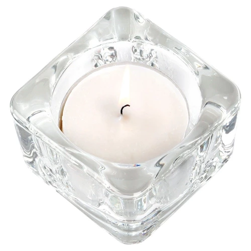 Świecznik szklany na tealight 5 cm 5 szt.