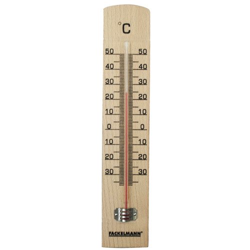 Termometr okienny drewniany zewnętrzny FACKELMANN 16364