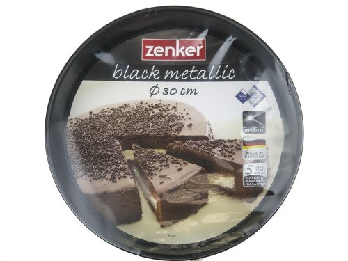Tortownica blacha do pieczenia tortu ciast 30 cm teflonowa Zenker 6505