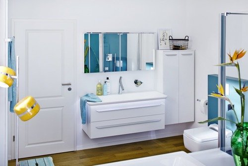 Zestaw mebli łazienkowych umywalka + szafka pod umywalkę M9 120 LANZET 7203312, 7202912